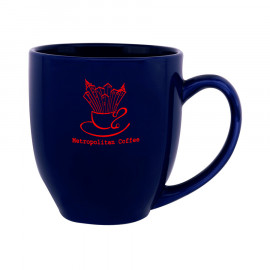 Product: Promotional Shiny Bistro Color Mug - 15 oz