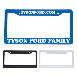 Product: Custom License Plate Frame