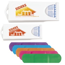 Product: White Dispenser with Fashion Bandages