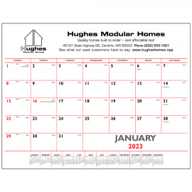 Product: Standard Red and Black Desk Pad 2023