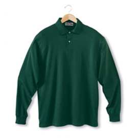 Product: Jerzees Long Sleeve Blended Jersey Polo