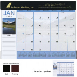 Product: Scenic Vinyl Desk Pad 2023