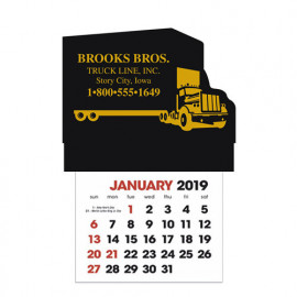 Product: Semi-Truck Stick Up Calendar