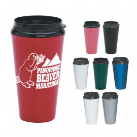 Product: 16 Oz. Infinity Tumbler Mug w/ Plastic Sip Thru Lid