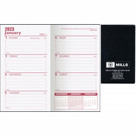 Product: Standard Vinyl Weekly Pocket Planner 2023