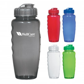 Product: 30 OZ. POLY-CLEAR™ GRIPPER BOTTLE