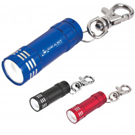 Product: MINI ALUMINUM LED FLASHLIGHT WITH KEY CLIP