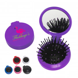 Product: BRUSH AND MIRROR COMPACT