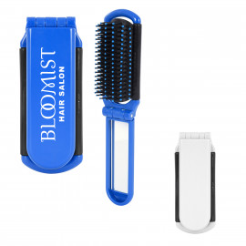 Product: KWIK-FIX FOLDING BRUSH WITH MIRROR