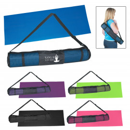 Product: YOGA MAT AND CARRYING CASE (Screen Printed)