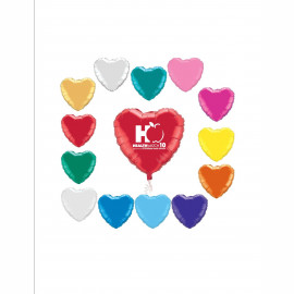 Product: 18" Heart Microfoil Balloon
