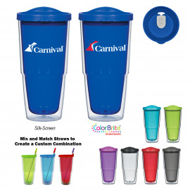 Product: 24 OZ. BIGGIE TUMBLER WITH LID