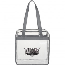 Product: Game Day Clear Zippered Safety Tote