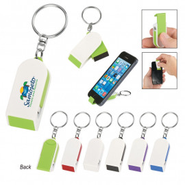 Product: PHONE STAND AND SCREEN CLEANER COMBO KEY CHAIN