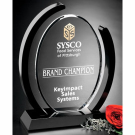 Product: 11" Sable Gallery Crystal Callaway Award