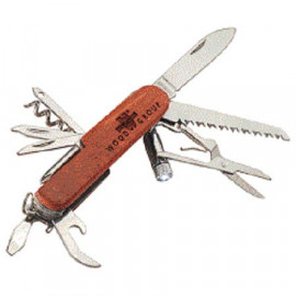 Product: Wooden 13 Function Pocket Knife