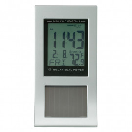 Product: Sol Solar Radio Controlled LED Desk Clock