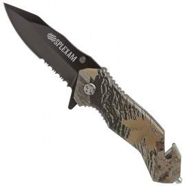 Product: Nutwood Camo Rescue Knife