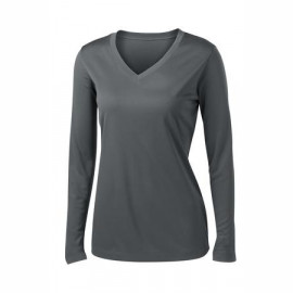 Product: Sport-Tek ® Ladies Long Sleeve V-Neck PosiCharge Competitor Tee