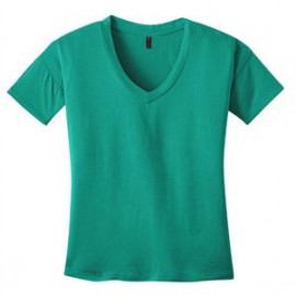 Product: District Made® - Ladies Modal Blend Relaxed V-Neck Tee