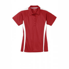 Product: Sport-Tek ® Ladies PosiCharge Micro-Mesh Colorblock Polo