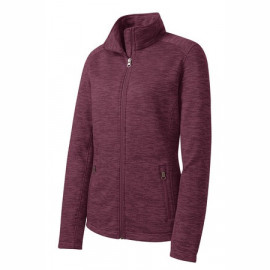 Product: Port Authority® Ladies Digi Stripe Fleece Jacket