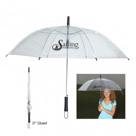 Product: 46" ARC CLEAR UMBRELLA