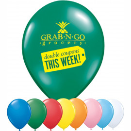 Product: 11" Qualatex Round Standard Color Latex Balloon