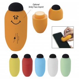 Product: EGG SHAPED LIP MOISTURIZER WITH MICROFIBER TOP