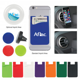 Product: SILICONE MAGNETIC AUTO AIR VENT PHONE WALLET