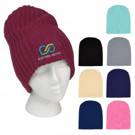Product: EMBROIDERED GRACE SLOUCH BEANIE
