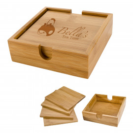 Product: BAMBOO COASTER SET