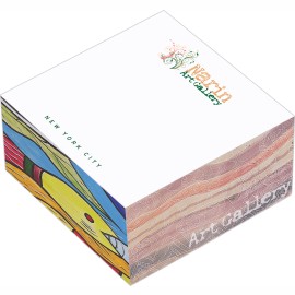 Product: Souvenir® 3" x 3" x 1-1/2" Non-Adhesive Cube