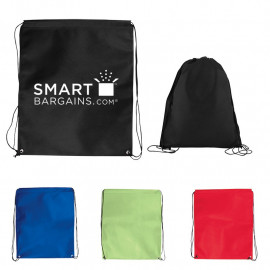 Product: JUMBO NON-WOVEN DRAWSTRING CINCH-UP BACKPACK