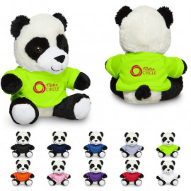 Product: 7" PLUSH PANDA WITH T-SHIRT