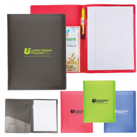 Product: PP FOLDER WITH WRITING PAD