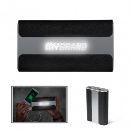 Product: LEEMAN™ LIGHT-UP-YOUR-LOGO POWER BANK - UL CERTIFIED