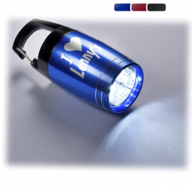 Product: BABY BARREL 6 LED TORCH WITH CARABINER