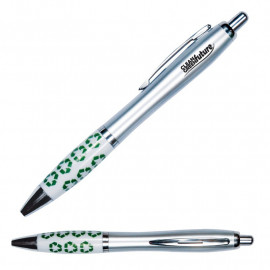 Product: EMISSARY CLICK PEN - RECYCLE SYMBOL/THEME