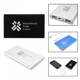 Product: SLIM DUO USB ALUMINUM POWER BANK CHARGER - UL CERTIFIED