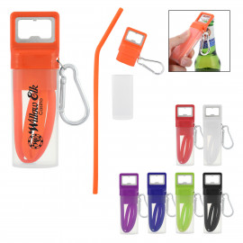 Product: POP AND SIP BOTTLE OPENER STRAW KIT