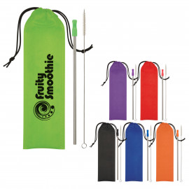 Product: STAINLESS STEEL STRAW KIT