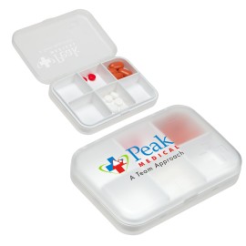 Product: Easy-Carry 6 Compartment Pillbox