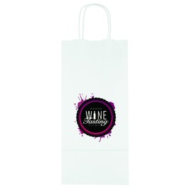 Product: White Kraft Vino - 6W x 3¼ x 13H