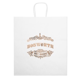 Product: White Kraft Brute - 14W x 10 x 15½H