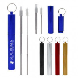 Product: TELESCOPIC STAINLESS STEEL STRAW KIT