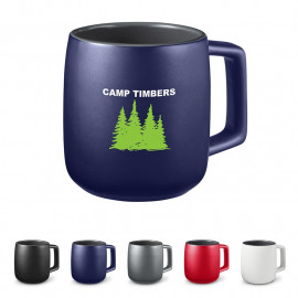 Product: 15 OZ. GEO SQUARE HANDLE CERAMIC MUG
