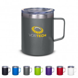 Product: 12 OZ. VACUUM INSULATED COFFEE MUG WITH HANDLE