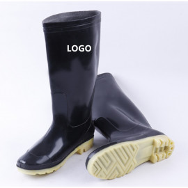 Product: Anti-Skid Kneed Rubber Boots Wear Resisting Work Protection Acid-Proof Rain Shoes