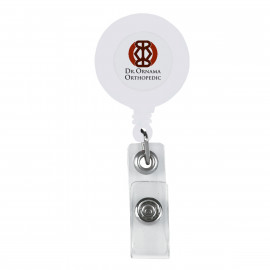 Product: RETRACTABLE BADGE HOLDER WITH ANTIMICROBIAL ADDITIVE